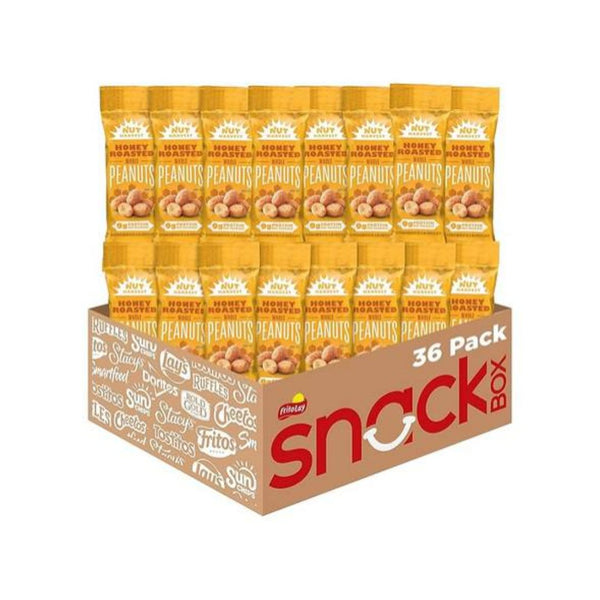 36-Pk Nut Harvest Honey Roasted Peanuts