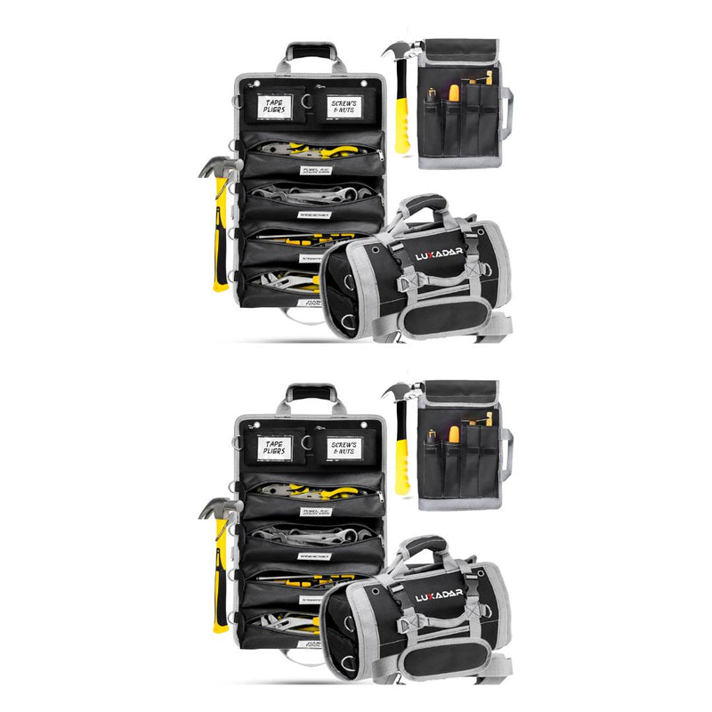 2-Pack Roll Up Tool Bag