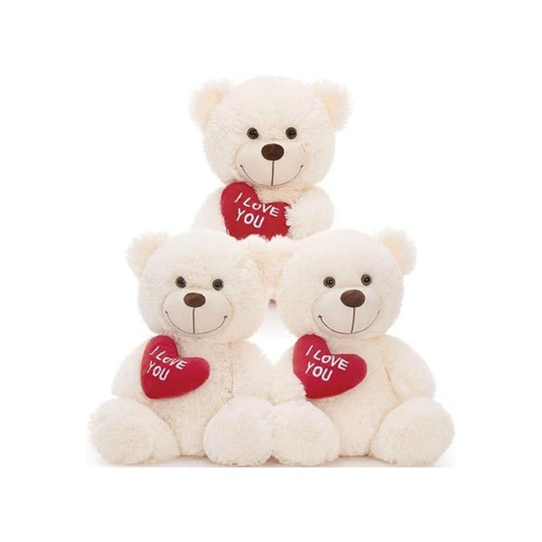3-Pcs 12-Inch Teddy Bear