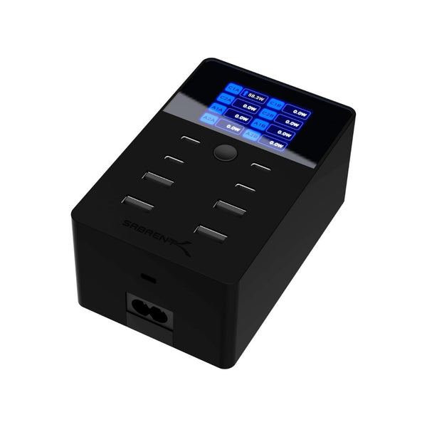 252W 8-Port USB PD 3.0 Charging Station