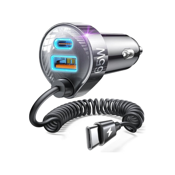 LISEN 65W USB C Fast Charging Car Charger