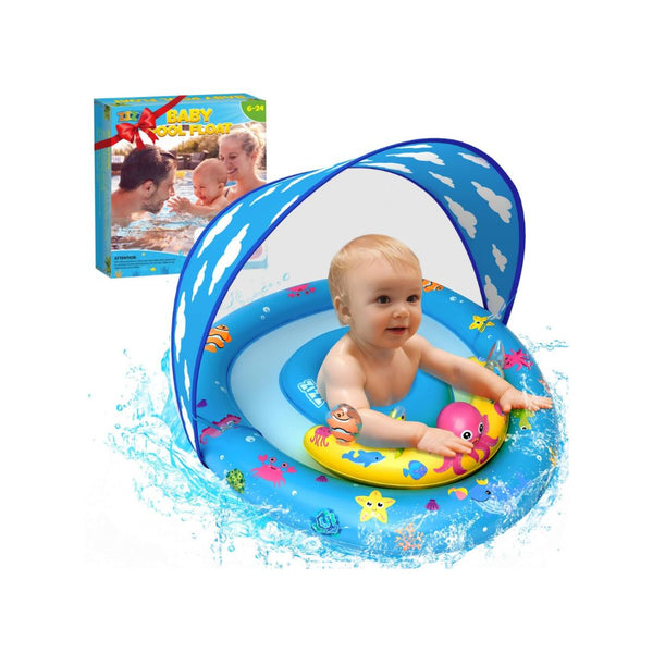 Baby Pool Float with Canopy