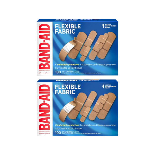 200-Count Band-Aid Flexible Fabric Adhesive Bandages
