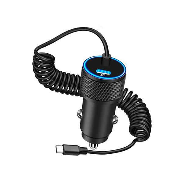 Fast Car Charger 90W Dual USB-C