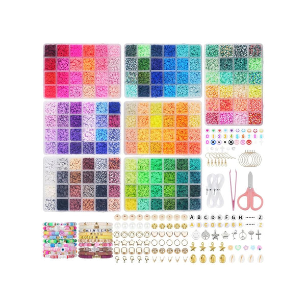 20,000+ Pcs Clay Beads Bracelet Making Kit
