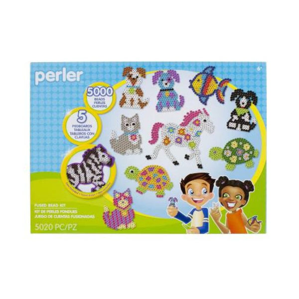 5,020-Pcs Perler Pet Parade Deluxe Fuse Bead Craft Activity Kit