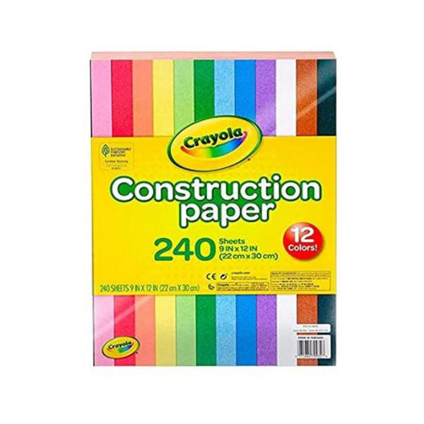 240-Count Crayola Construction Paper
