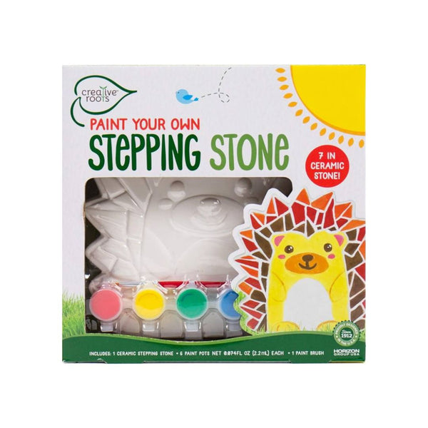 Paint Your Own Ceramic Hedgehog Stepping Stone
