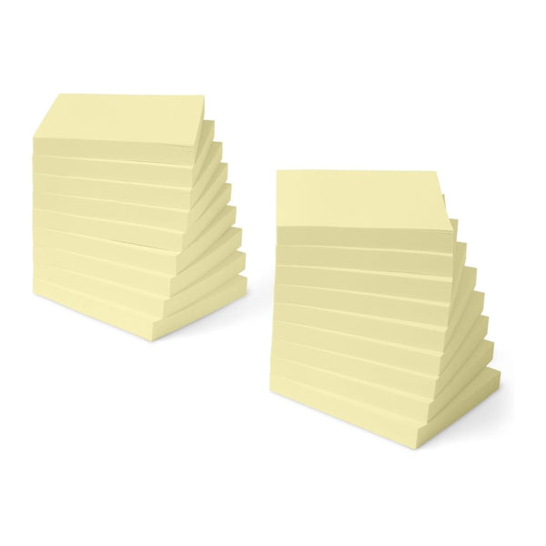 Pack of 18 Amazon Basics Square Sticky Notes