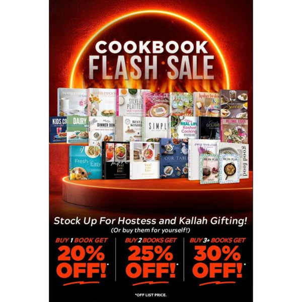 ArtScroll Cookbook Flash Sale - Save Up To 30% On Over 50 Cookbooks!