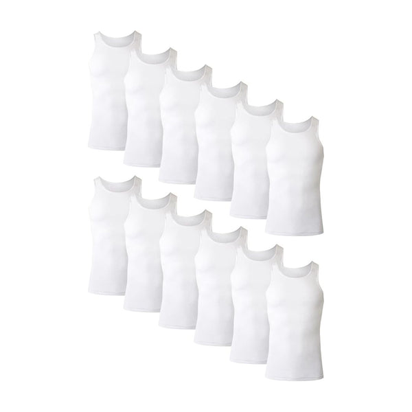 12 Hanes Men’s Undershirt Tank