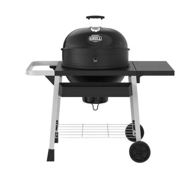 Expert Grill Kettle Cart with Pizza Accessories and Warming Rack