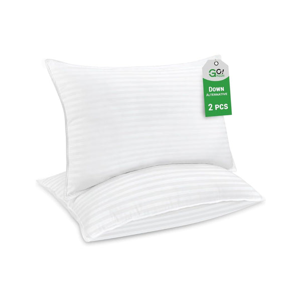 Set of 2 King Size Bed Pillows