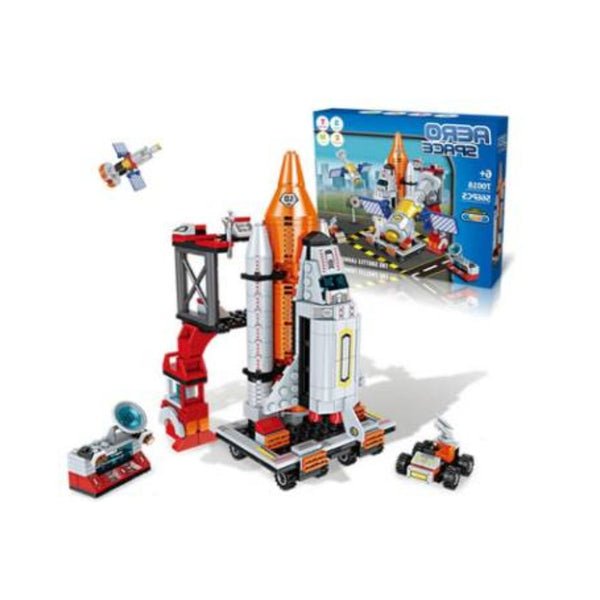 Space Rocket Building Block Set