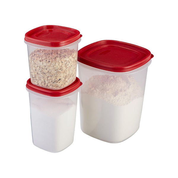 6-Pcs Rubbermaid Easy Find Lids Food Storage Containers Set