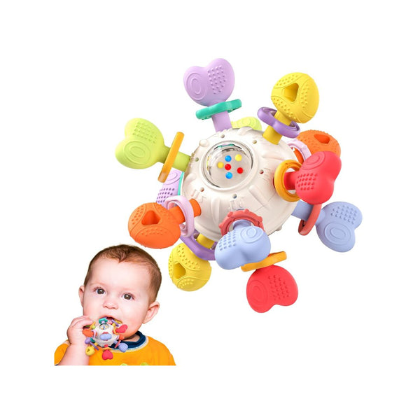 Baby Teething Rattle Toy