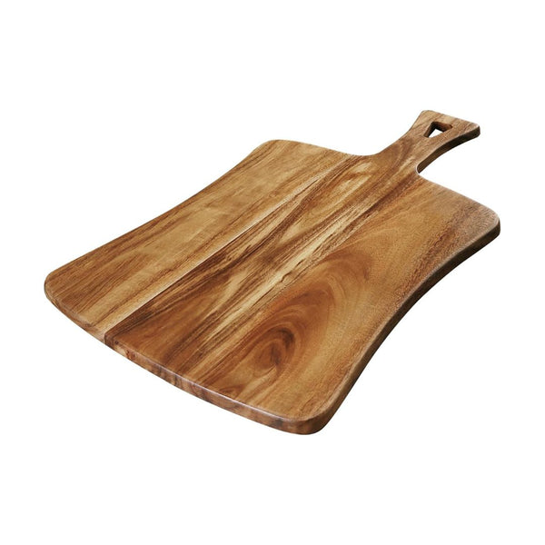 14-In x 8.5-In Acacia Wood Cutting Board with Handle