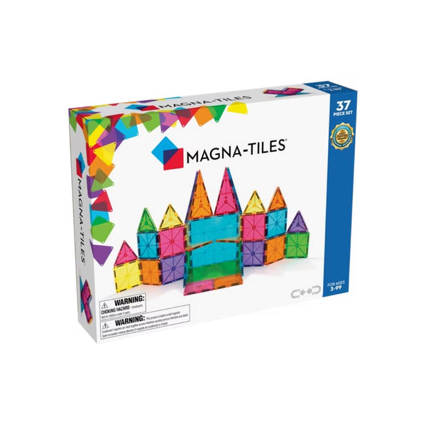 MAGNA-TILES Classic 37 Piece Magnetic Construction Set