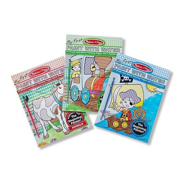 3-Pack Melissa & Doug My First Paint with Water Activity Books Set