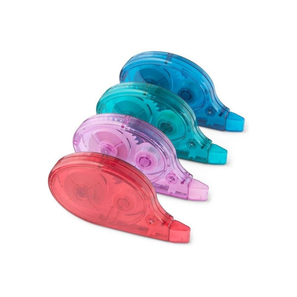 4 Pack Of Amazon Basics White Out Correction Tape Dispensers