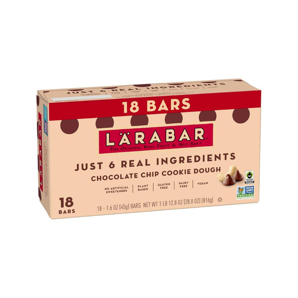 18-Count Larabar Chocolate Chip Cookie Dough Bars