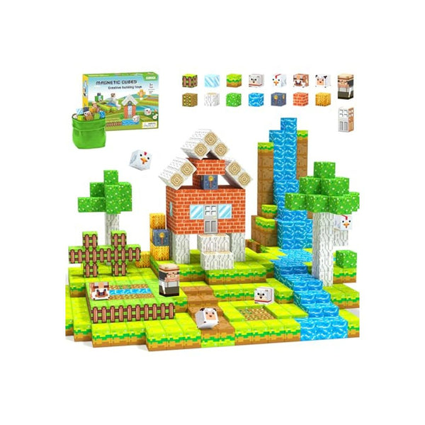 Magnetic Blocks Farm Life Set