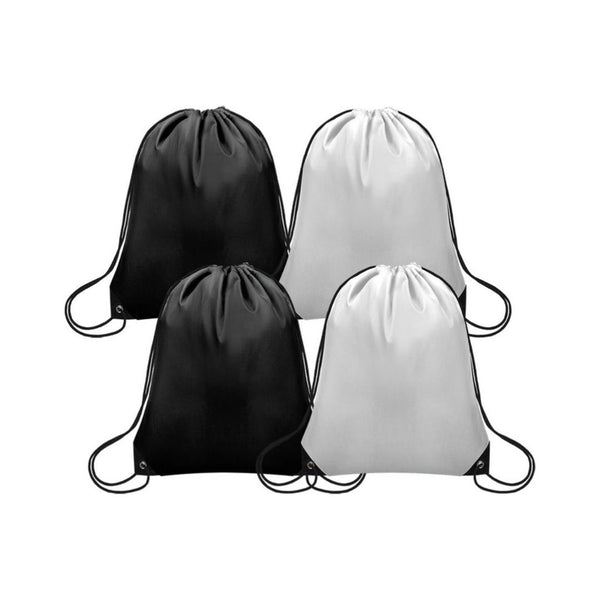 4-Pcs Drawstring Bags Bulk