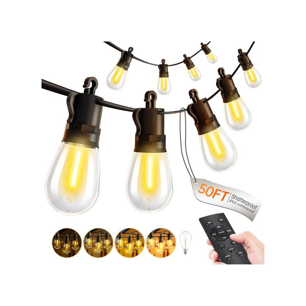 50-Ft Outdoor String Lights