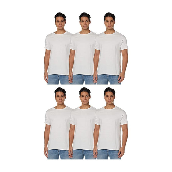 6 Hanes Men’s Essentials ComfortSoft Tees