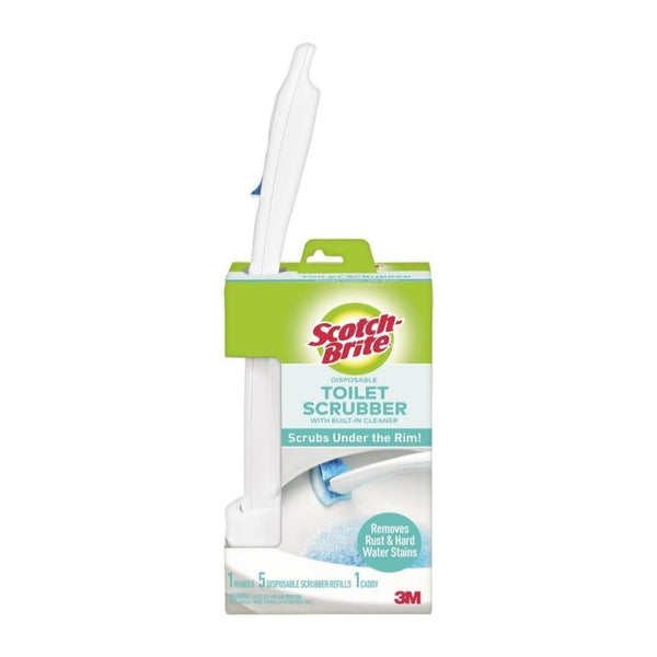 Scotch-Brite Disposable Toilet Scrubber Starter Kit