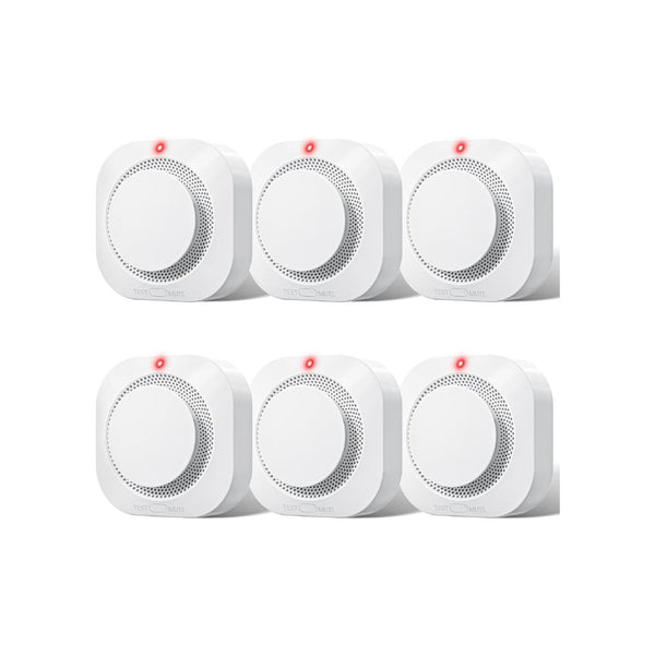 6-Pack Smoke Alarm Fire Detector