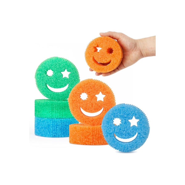 6-Pcs Scratch-Free Multipurpose Dish Sponges