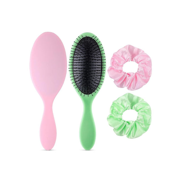 2 Brush and 2 Scrunchies Set
