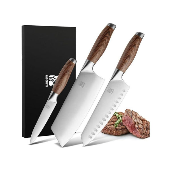 3-Piece Professional Chef Knife Set