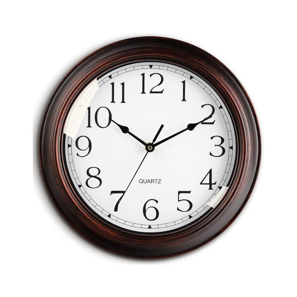 Silent Non-Ticking Vintage Style Wall Clock