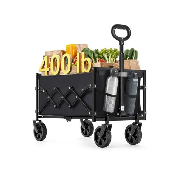 Collapsible Wagon Cart with 400 lb Capacity