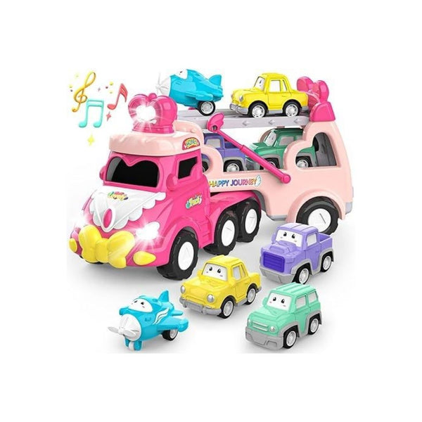 5 in 1 Transport Carrier Trucks Toy