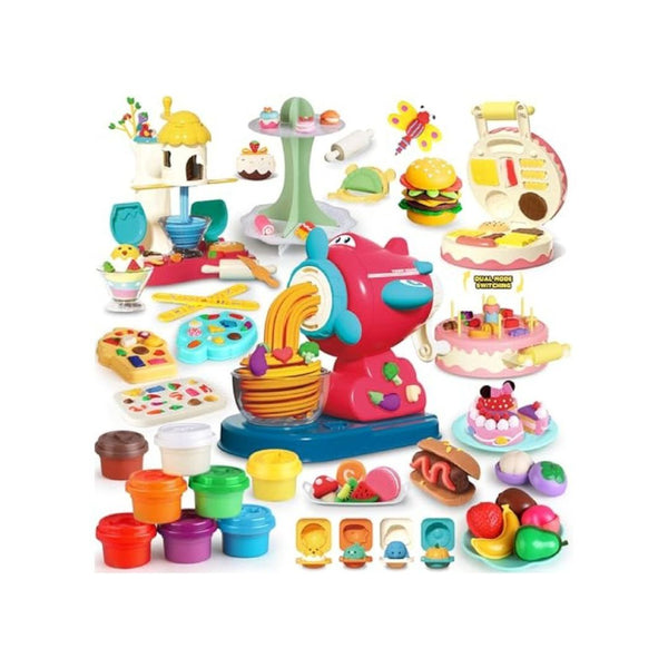 4 in 1 Playdough Kitchen Set for Kids