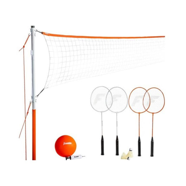 Franklin Sports Volleyball + Badminton Combo Set (Starter)