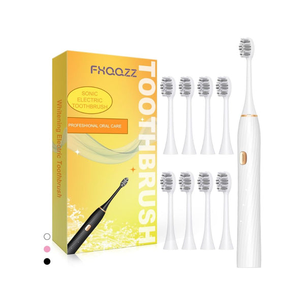 Sonic Electric Toothbrush W/ 8 Brush Heads