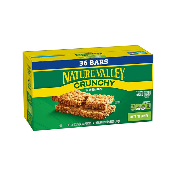 18-Pouches Nature Valley Crunchy Granola Bars