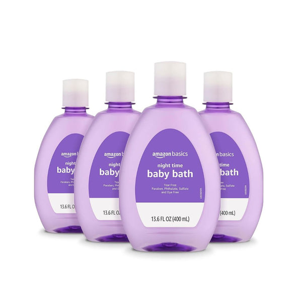 4 Pack Amazon Basics Baby Calming Bath