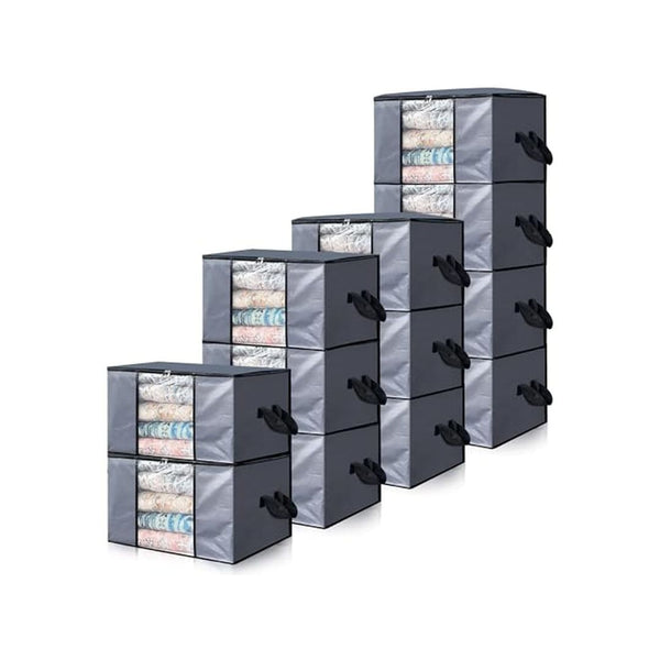 12 Pack Extra Large Heavy Duty Moving Bags 90L