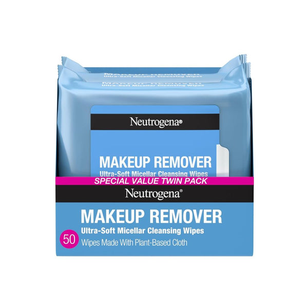50-Count Neutrogena Makeup Remover Wipes