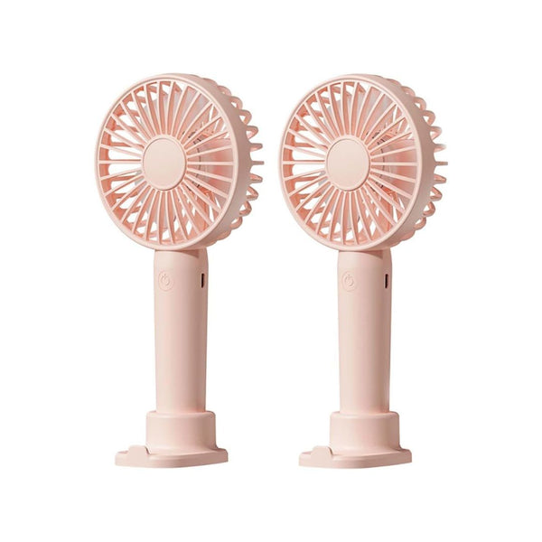 2-Pack Portable Handheld Mini Fan