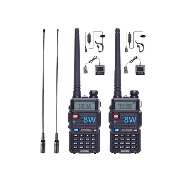 BAOFENG 8W Dual Band Handheld Ham Radio Long Range