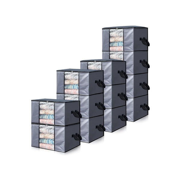 12 Pack 90L Heavy Duty Extra Large Moving Bags