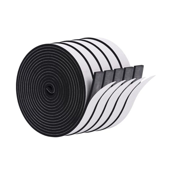 5 Rolls Door Weather Stripping Seal Foam Tape 131FT