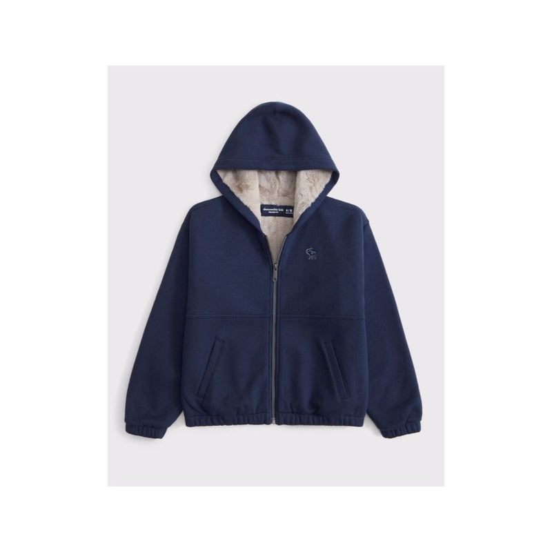Abercrombie Faux Fur-Lined Hoodie - Buy One Get One 50% Off!