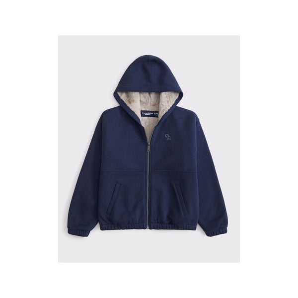 Abercrombie Faux Fur-Lined Hoodie - Buy One Get One 50% Off!